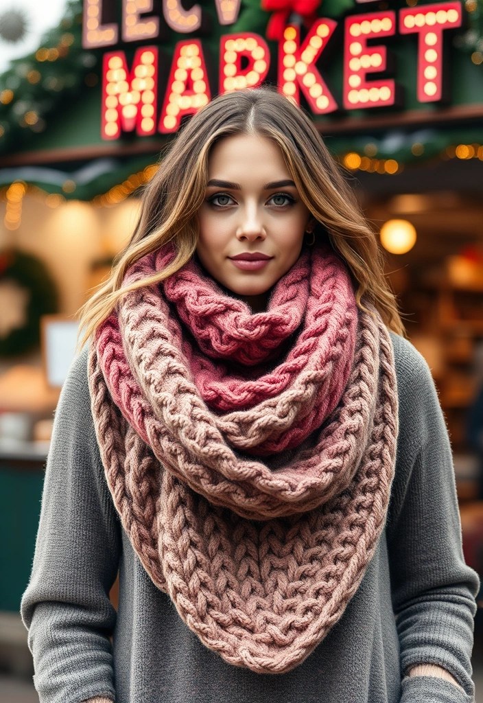 15 Winter Fashion Looks That'll Make You the Envy of Every Snowy Street! - 9. Accessorize with Scarves