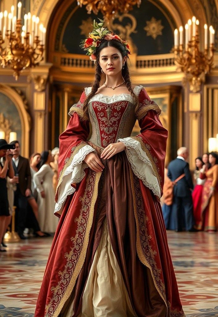 20 Must-See Carnaval Costumes for 2025 That'll Steal the Show! - 11. Renaissance Royalty