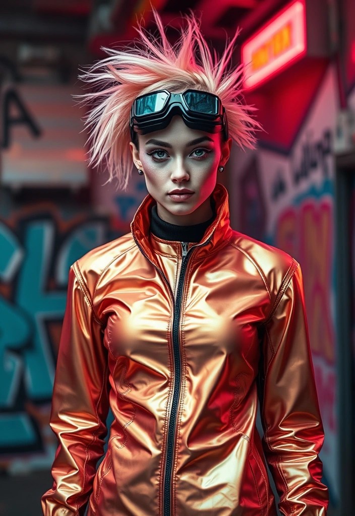 20 Must-See Carnaval Costumes for 2025 That'll Steal the Show! - 2. Futuristic Cyberpunk