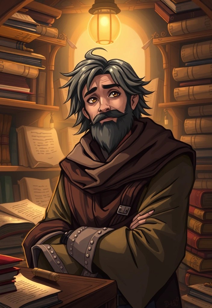 20 Unique Personality Traits for Your OCs That Will Make Them Unforgettable – Number 5 Will Truly Surprise You! - 18. The Inquisitive Scholar