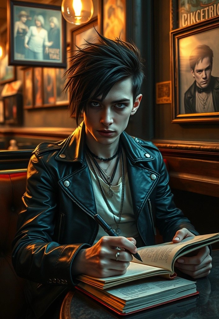 20 Unique Personality Traits for Your OCs That Will Make Them Unforgettable – Number 5 Will Truly Surprise You! - 4. The Introspective Rebel