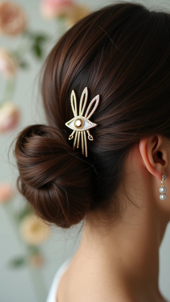 20 Ways the Eye of Ra is Shaping Modern Fashion – You Won’t Believe Number 8! - 10. Hair Accessories: Subtle Statements
