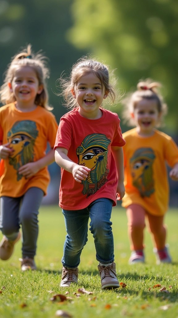 20 Ways the Eye of Ra is Shaping Modern Fashion – You Won’t Believe Number 8! - 12. Kids' Fashion: Fun with Culture