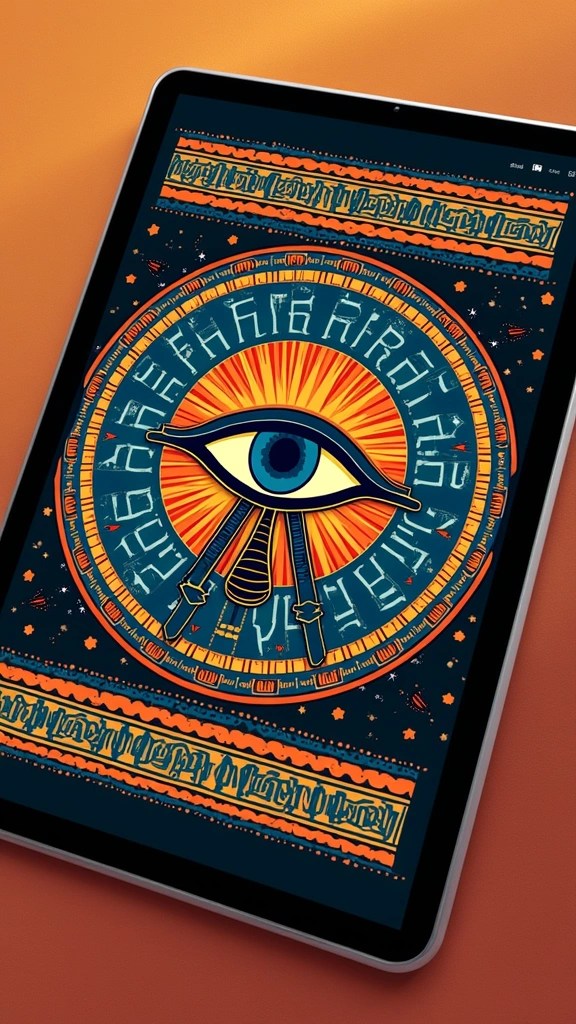 20 Ways the Eye of Ra is Shaping Modern Fashion – You Won’t Believe Number 8! - 14. Digital Art: Virtual Expression