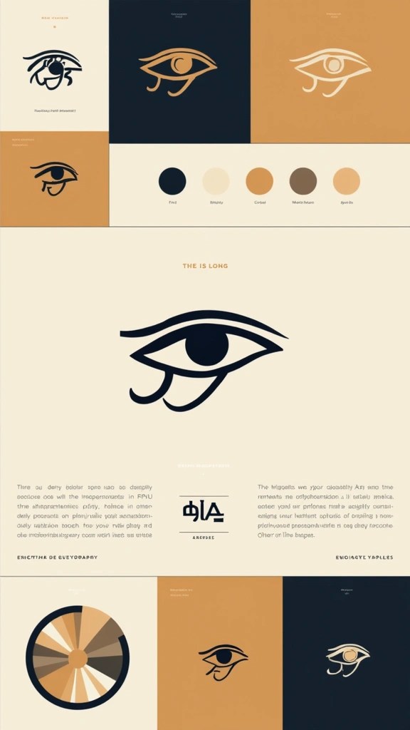 20 Ways the Eye of Ra is Shaping Modern Fashion – You Won’t Believe Number 8! - 19. Graphic Design: Eye of Ra in Branding