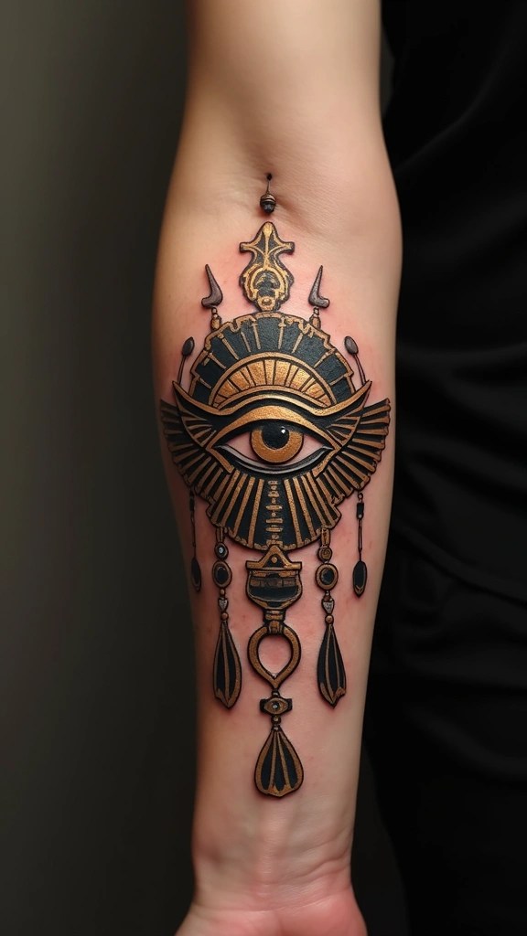 20 Ways the Eye of Ra is Shaping Modern Fashion – You Won’t Believe Number 8! - 2. Tattoos: Wear Your Beliefs