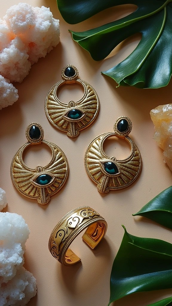 20 Ways the Eye of Ra is Shaping Modern Fashion – You Won’t Believe Number 8! - 5. Statement Accessories: Make a Bold Impression
