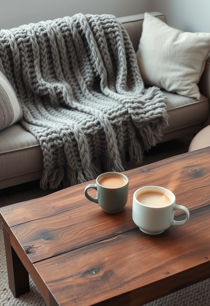 21 Irresistible Free Knitting Patterns You’ll Want to Try Right Now! - 1. Cozy Chunky Blanket