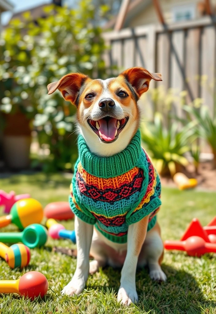 21 Irresistible Free Knitting Patterns You’ll Want to Try Right Now! - 10. Knitted Pet Sweater