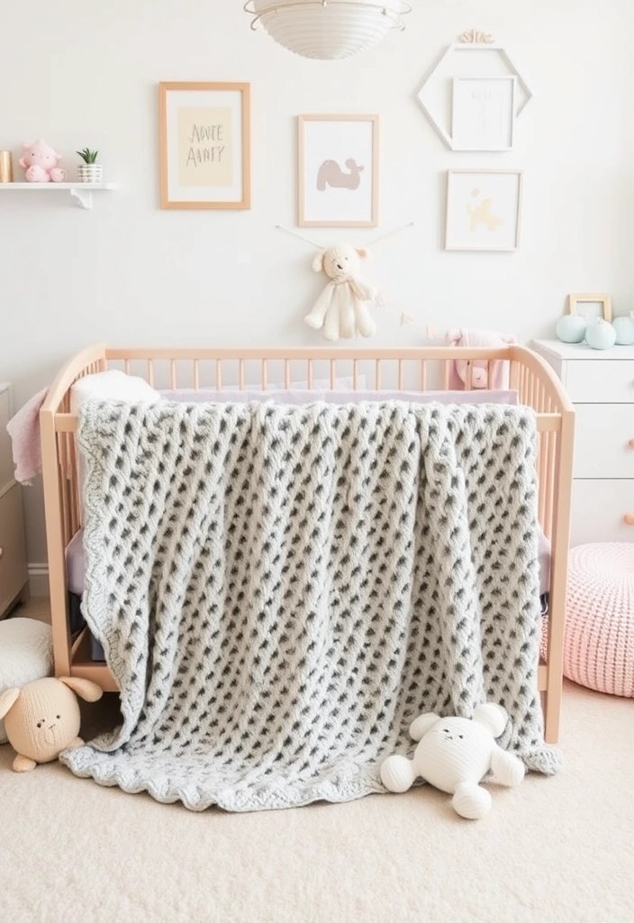 21 Irresistible Free Knitting Patterns You’ll Want to Try Right Now! - 14. Knitted Baby Blanket