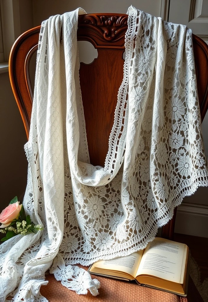 21 Irresistible Free Knitting Patterns You’ll Want to Try Right Now! - 3. Elegant Lace Shawl