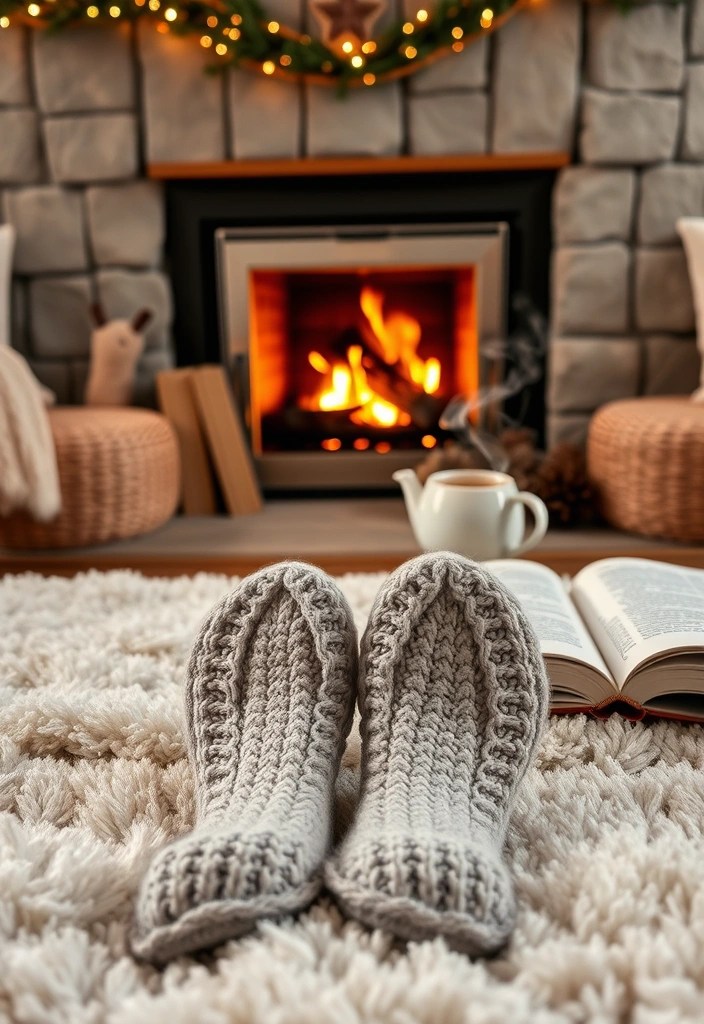 21 Irresistible Free Knitting Patterns You’ll Want to Try Right Now! - 8. Cozy Knit Slippers
