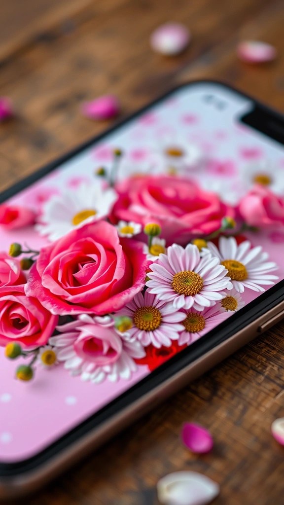 21 Stunning Valentine's Day Wallpapers to Set the Perfect Mood for Love – Number 11 Will Amaze You! - 1. Enchanted Floral Dreams