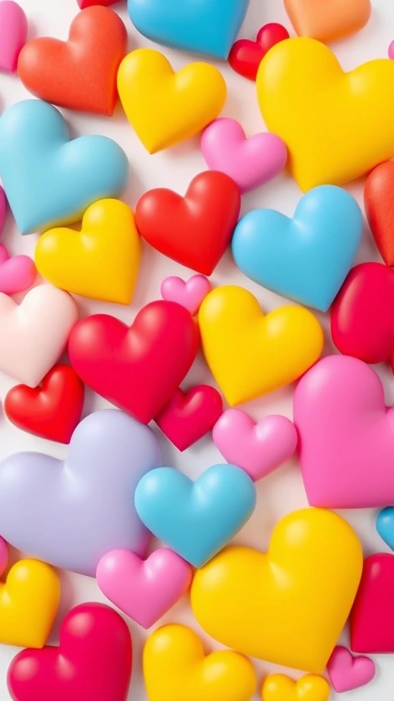 21 Stunning Valentine's Day Wallpapers to Set the Perfect Mood for Love – Number 11 Will Amaze You! - 7. Heartfelt Patterns