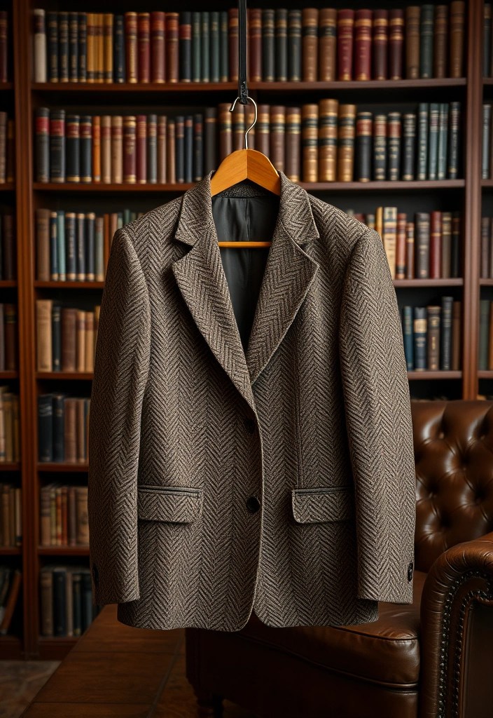 21 Vintage Style Essentials to Elevate Your Grandpacore Game (You’ll Want #15!) - 1. Timeless Tweed Blazer