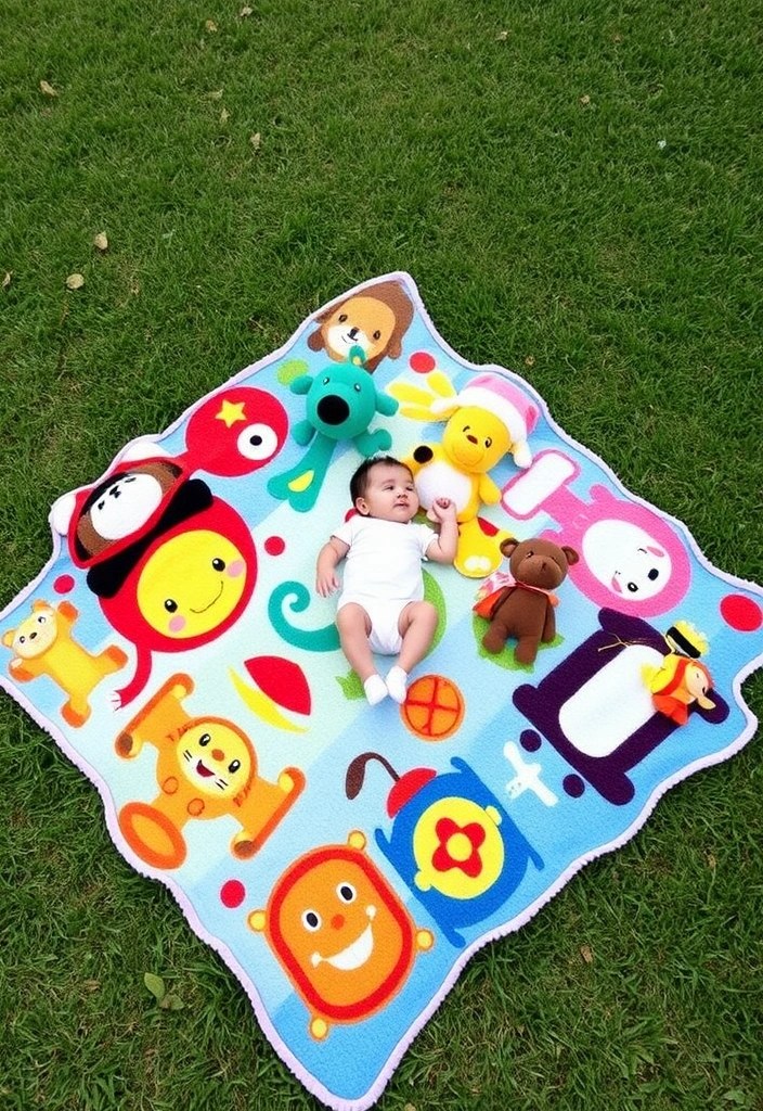 23 Adorable Free Knitting Patterns for Babies That Will Melt Your Heart! - 16. Playful Animal Blankets