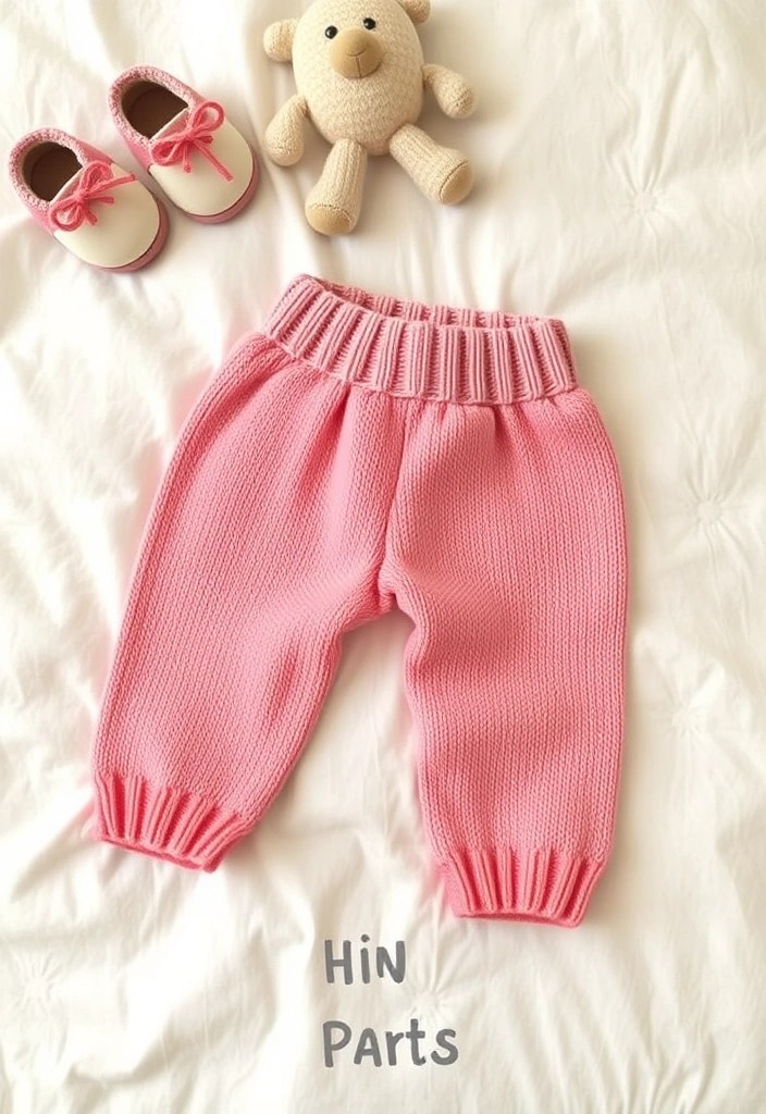 23 Adorable Free Knitting Patterns for Babies That Will Melt Your Heart! - 5. Snuggly Baby Pants