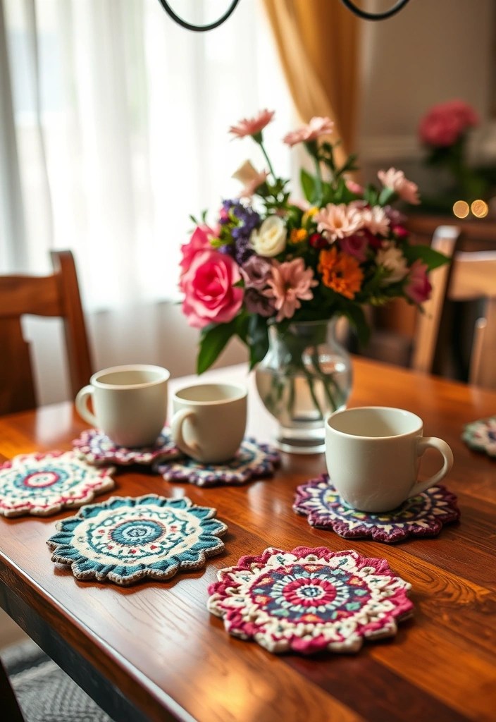 25 Handmade Gifts That'll Make You the Star of Every Occasion (You Won't Believe #12!) - 13. Fabric Coasters