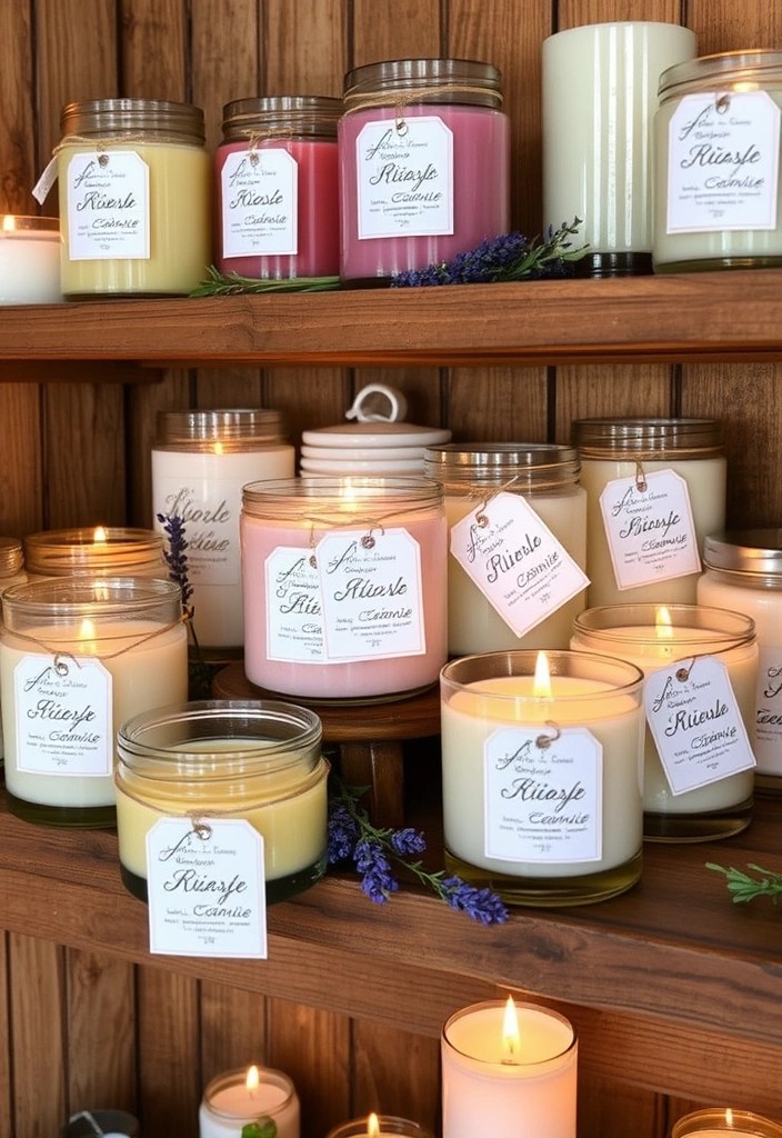 25 Handmade Gifts That'll Make You the Star of Every Occasion (You Won't Believe #12!) - 2. Hand-Poured Candles