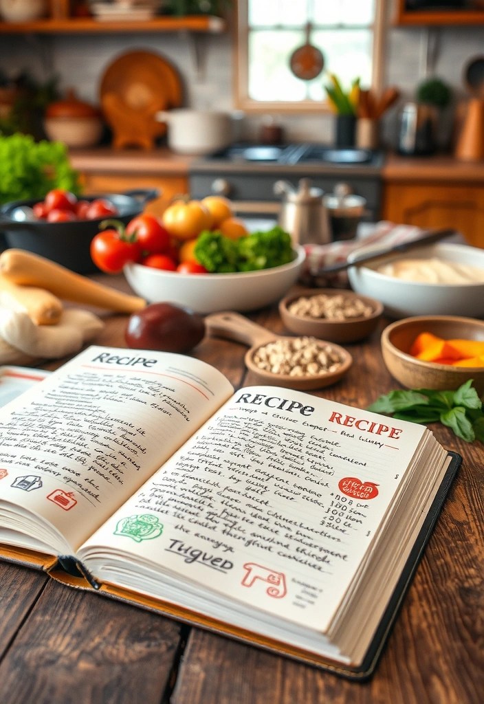 25 Handmade Gifts That'll Make You the Star of Every Occasion (You Won't Believe #12!) - 7. Handwritten Recipe Book