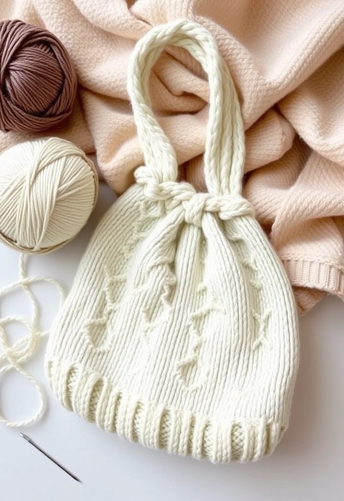 Unlock the Secrets: How to Make a Stylish Japanese Knitted Bag (Step-by-Step DIY Guide!) - Finishing Touches: Weaving In Ends