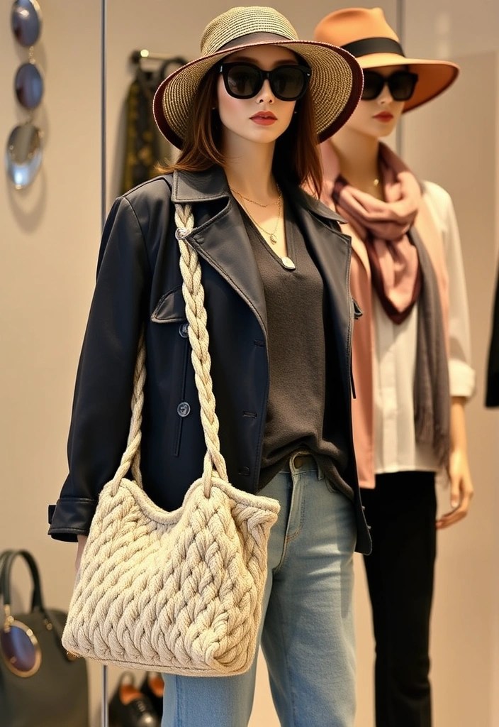 Unlock the Secrets: How to Make a Stylish Japanese Knitted Bag (Step-by-Step DIY Guide!) - Styling Your Japanese Knitted Bag