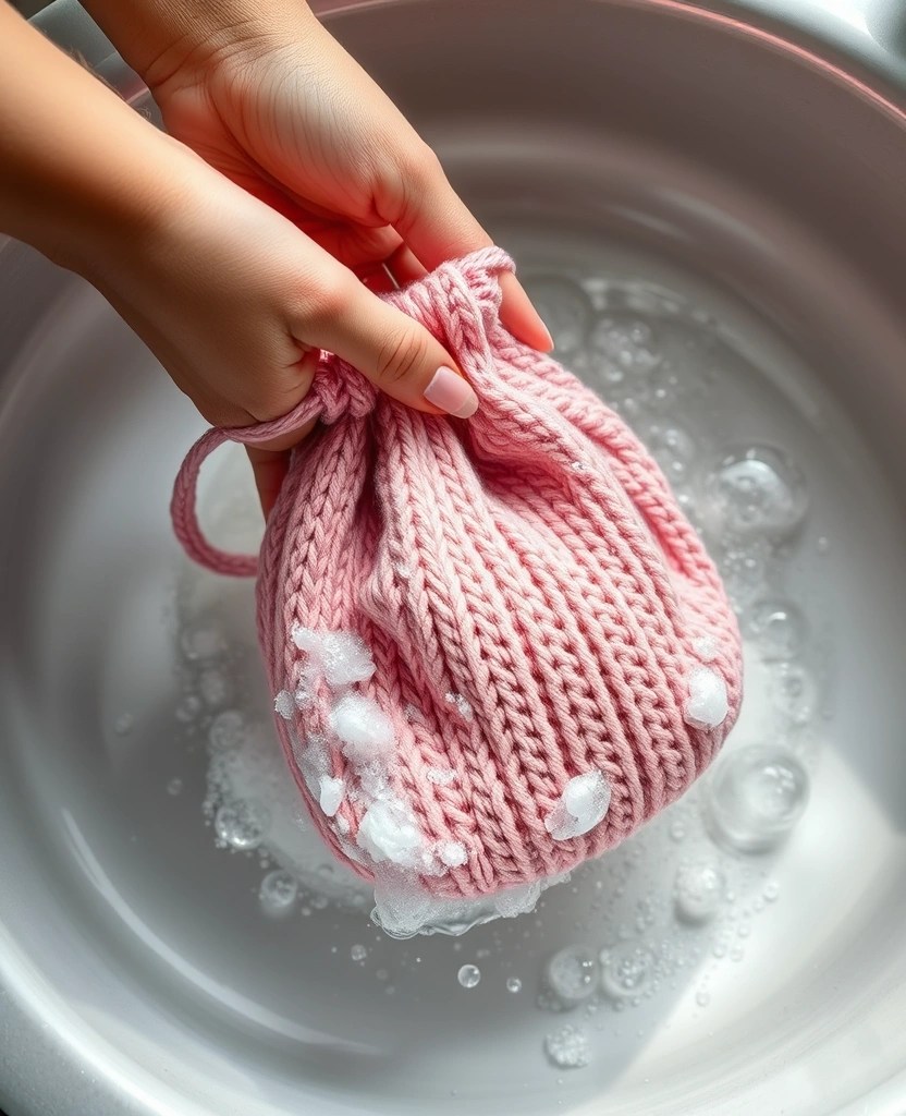 Unlock the Secrets to a Chic Japanese Knitted Bag with This Simple DIY Guide! - Caring for Your Knitted Bag