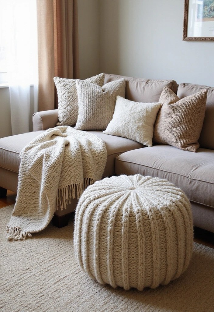 15 Trendy Cozy Living Room Decor Hacks That Will Make You Want to Curl Up on Your Couch! - 1. Layered Textiles for Ultimate Comfort