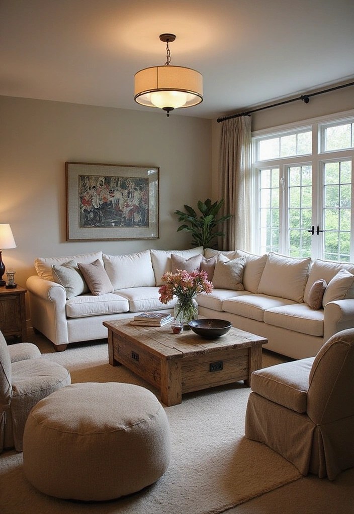 15 Trendy Cozy Living Room Decor Hacks That Will Make You Want to Curl Up on Your Couch! - 12. Cozy Seating Arrangements for Conversation