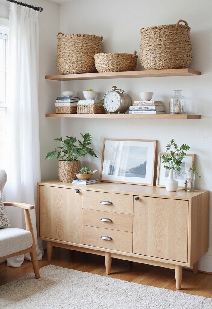 15 Trendy Cozy Living Room Decor Hacks That Will Make You Want to Curl Up on Your Couch! - 13. Stylish Storage Solutions to Reduce Clutter