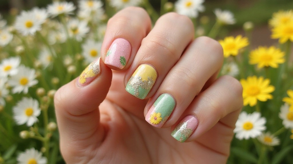 21 Trendy Spring Glass Nail Designs That Will Turn Heads!