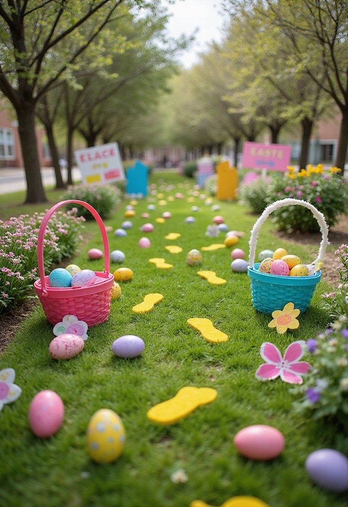 30 Creative Easter Home Decor Trends You Can't Afford to Miss in 2024! - 13. Egg Hunt Decor