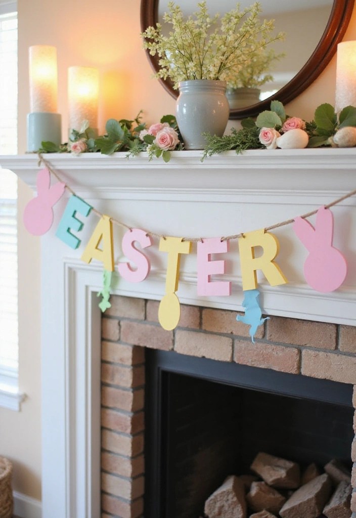 30 Creative Easter Home Decor Trends You Can't Afford to Miss in 2024! - 6. DIY Easter Banners