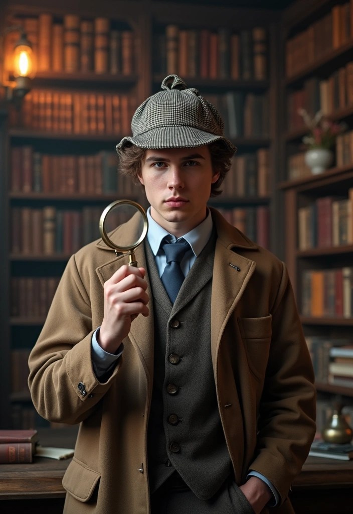 10 Graduation Cosplay Ideas That'll Make You the Star of Your Ceremony! 🎓✨ - 5. Sherlock Holmes - The Master Detective