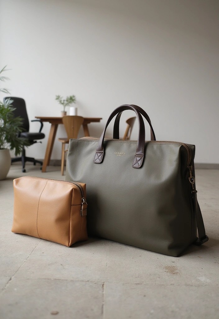 10 Must-Have Men's Fashion Bags Trends for 2025 - 4. Minimalist Designs: Less is More