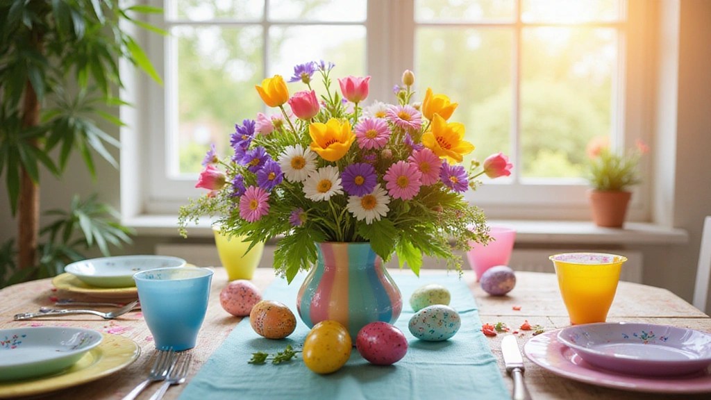 10 Rainbow-Themed Easter Decor Ideas That Will Fill Your Home with&nbsp;Joy!
