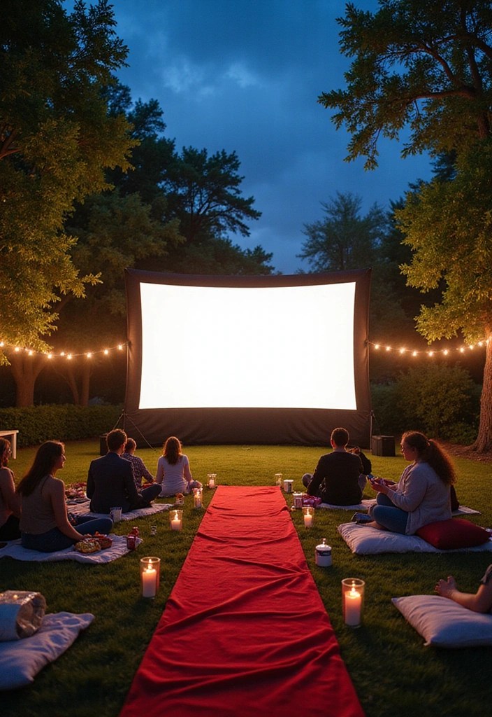 15 Creative Graduation Party Themes That Will Blow Your Guests Away! - 6. Movie Night Premiere