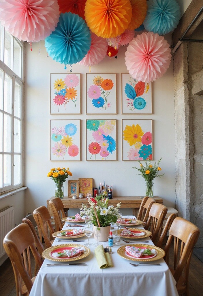 15 Creative Graduation Party Themes That Will Blow Your Guests Away! - 8. Art and Creativity