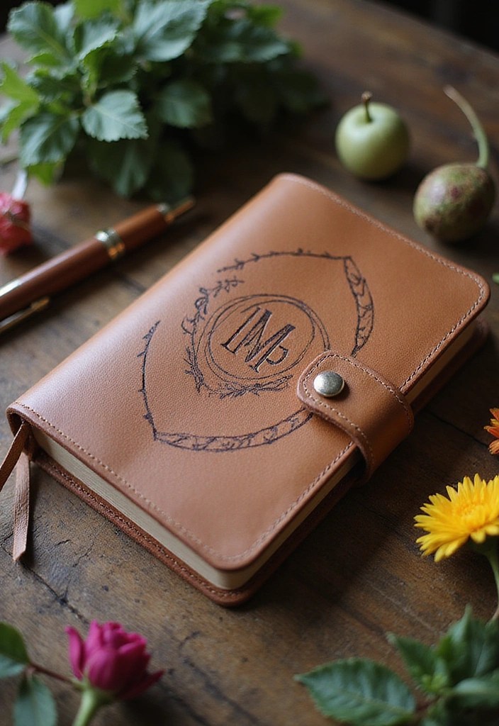 15 Personalized Graduation Gifts That Will Leave Them Speechless (You Won't Believe #7!) - 8. Personalized Leather Journal