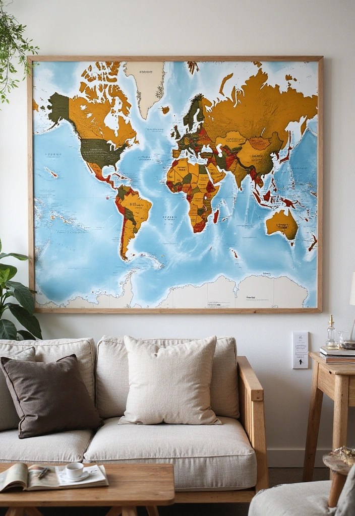 15 Personalized Graduation Gifts That Will Leave Them Speechless (You Won't Believe #7!) - 9. Customized Travel Map