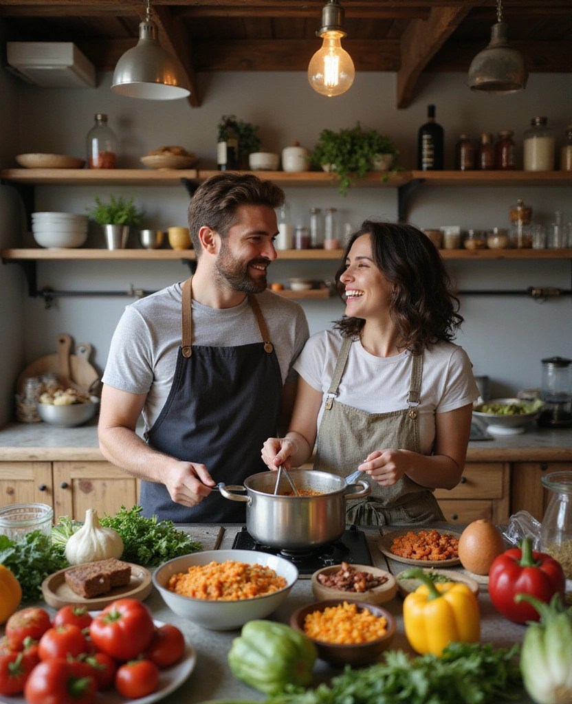 16 Themed Date Night Ideas That Will Turn Your Evening Into a Celebration - 10. Cooking Class at Home