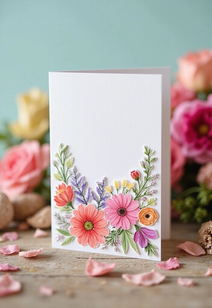 20 Free Printable Mother's Day Cards You Can Download Now (You’ll Love #7!) - Floral Elegance: Printable Cards for the Nature Lover