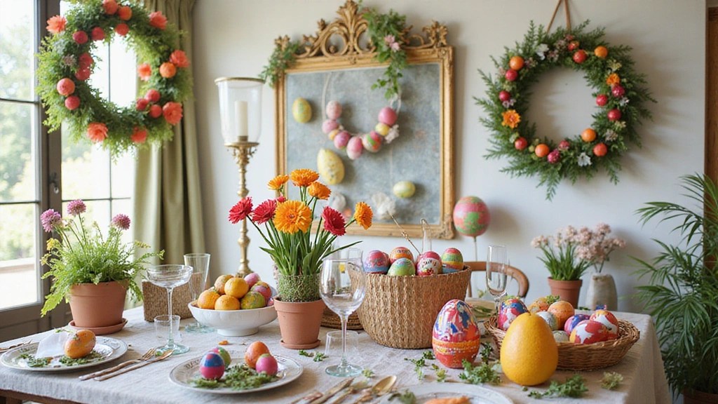 22 Festive Easter Decor Ideas Using Global Flag&nbsp;Colors