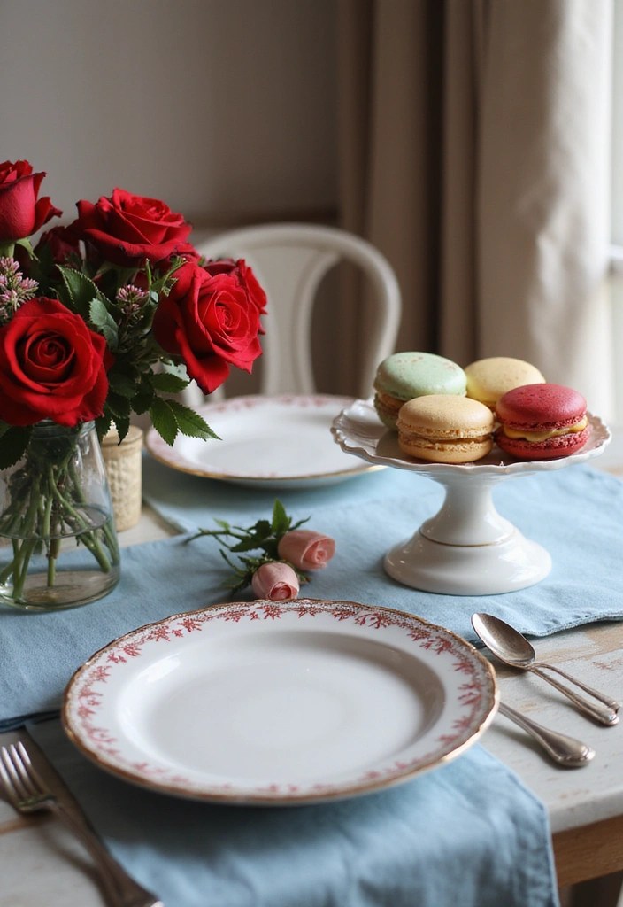 22 Festive Easter Decor Ideas Using Global Flag Colors - 3. French Elegance with Blue, White, and Red
