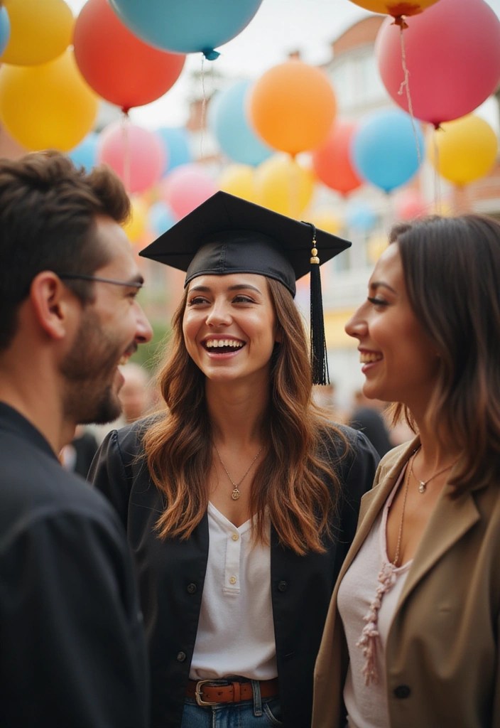 25 Unique Graduation Photo Ideas for 2025 That'll Make Your Friends Jealous! - 11. The Candid Moments