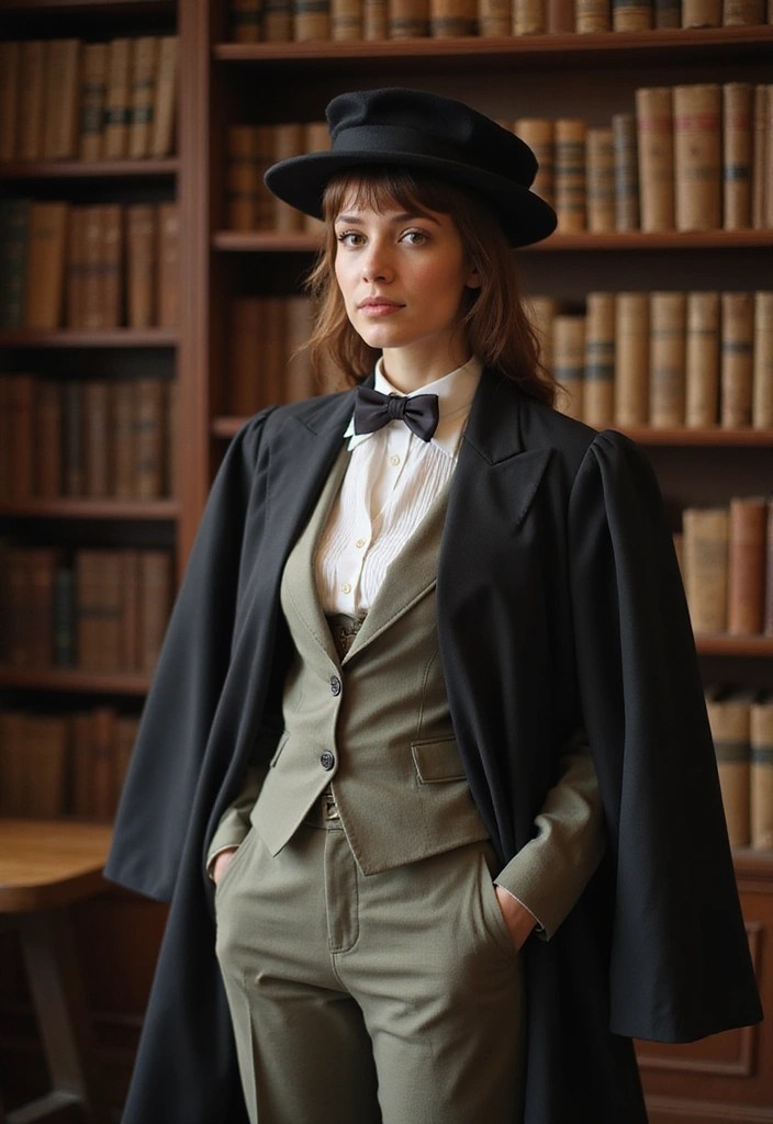 25 Unique Graduation Photo Ideas for 2025 That'll Make Your Friends Jealous! - 14. The Vintage Vibes