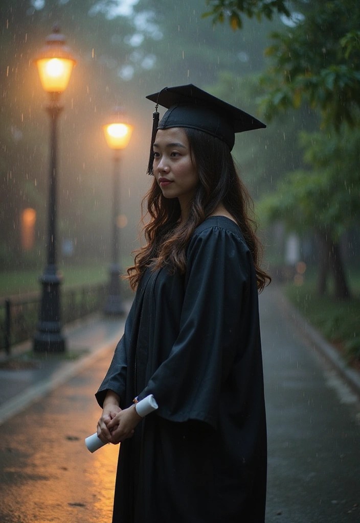 Getting Ready for Graduation Season: 15 Emotional Graduation Goodbyes That Speak Louder Than Cheers - 1. The Rainy Farewell