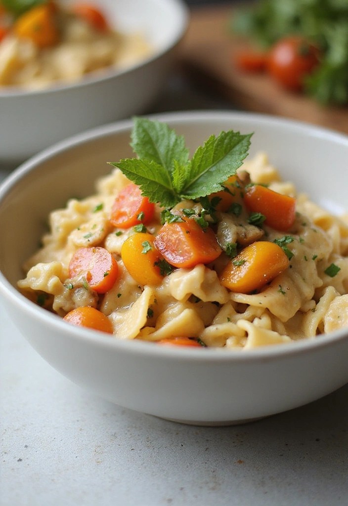 10 Mouthwatering Vegan Recipes You Can Whip Up in 15 Minutes (#4 Will Wow You!) - 10-Minute Creamy Vegan Pasta with Cashew Sauce