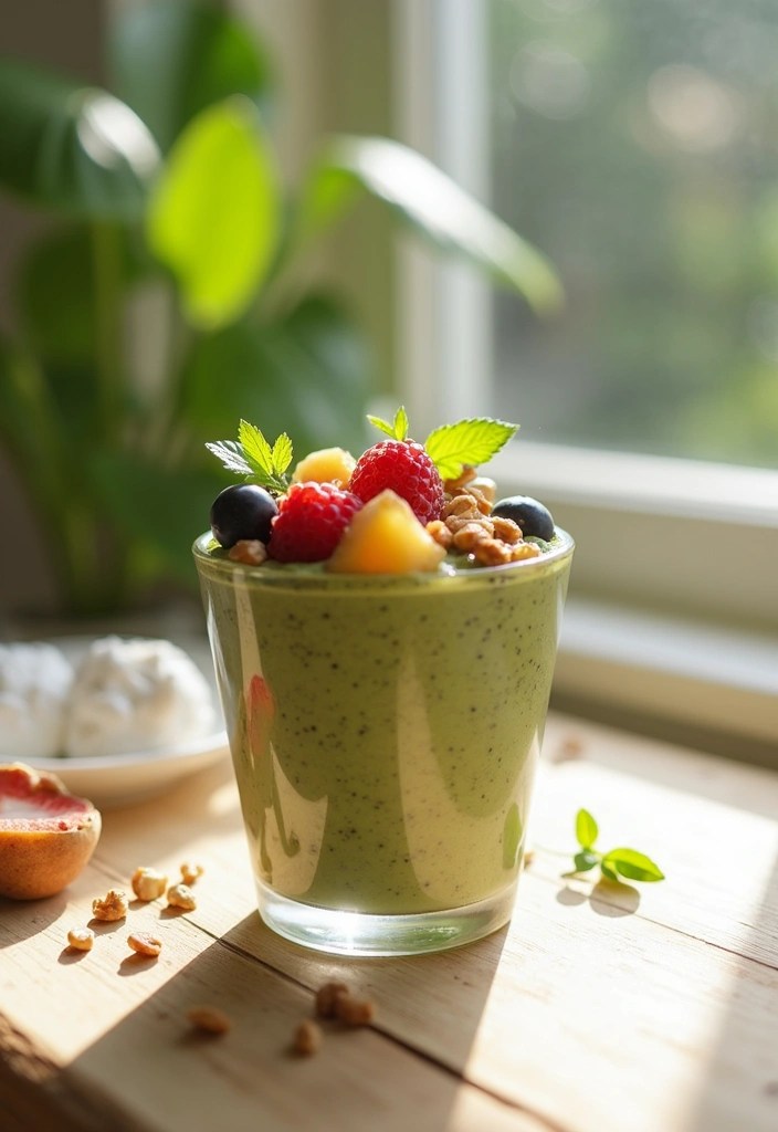 10 Mouthwatering Vegan Recipes You Can Whip Up in 15 Minutes (#4 Will Wow You!) - Matcha Chia Pudding for a Trendy Breakfast