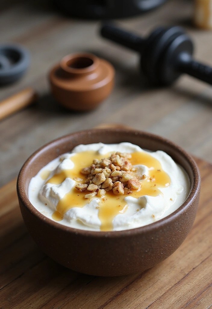 12 Light Snacks to Supercharge Your Workout (Say Goodbye to Sluggishness!) - 6. Greek Yogurt with Honey